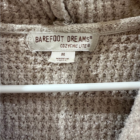 Barefoot Dreams CozyChic Lite Coastal Waffle Knit Open Front Cardigan - Picture 2 of 3